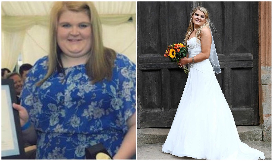 Mujer baja 40 kilos en cuatro meses para el día de su boda (Especial).