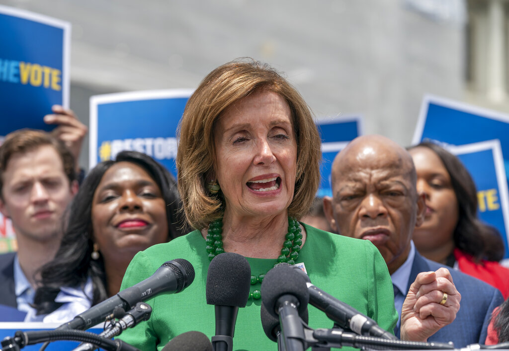 Nancy Pelosi. AP
