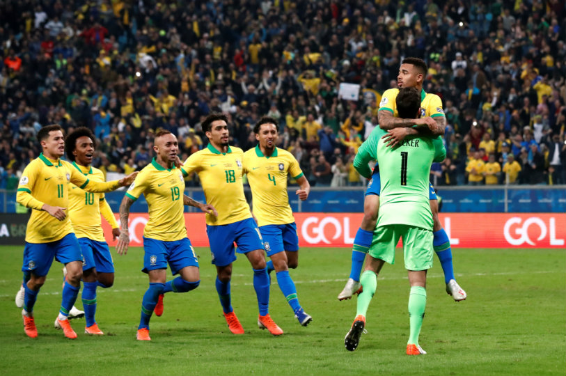 Brasil se impuso a Paraguay en tanda de penales (Reuters)