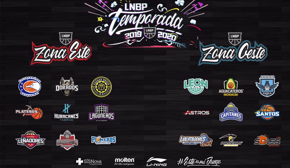 Calendario de la Liga Nacional de Baloncesto para la temporada 2019-2020 (Facebook: @LNBPoficial)