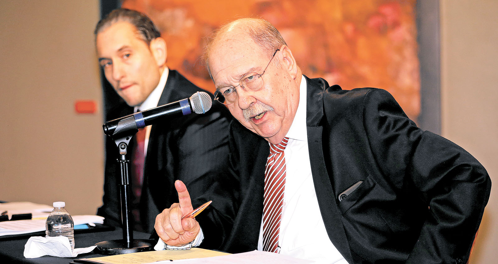 La defensa del ex director de Pemex esperan ganar el caso en tribunales. (Javier Ríos)