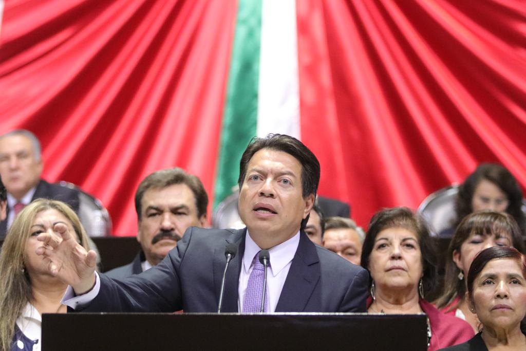Mario Delgado, coordinador de Morena en San Lázaro, respaldo el Plan Nacional de Desarrollo propuesto por AMLO (Especial)