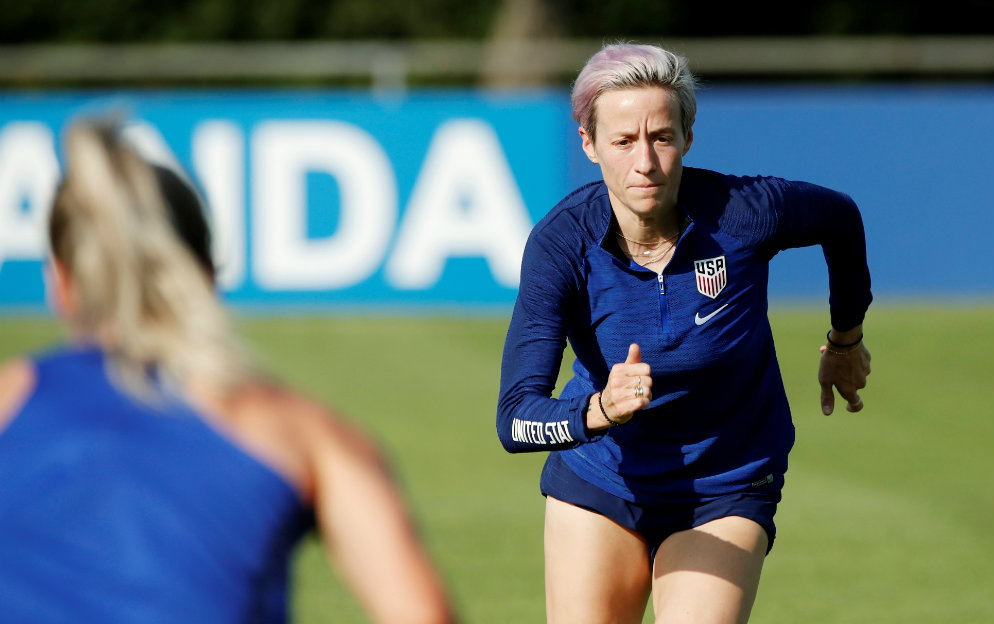Megan Rapinoe (Reuters)