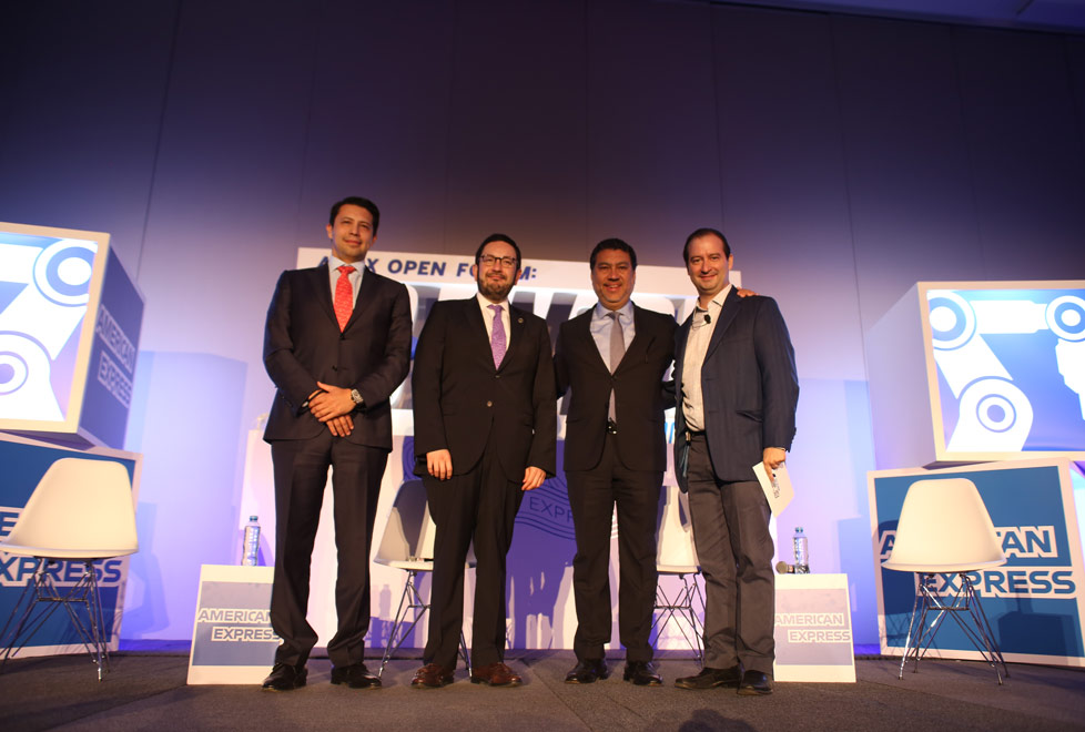 Rodrigo Alpízar, Juan A. Pizano, Julio Portales y Mario Campos (Cortesía).