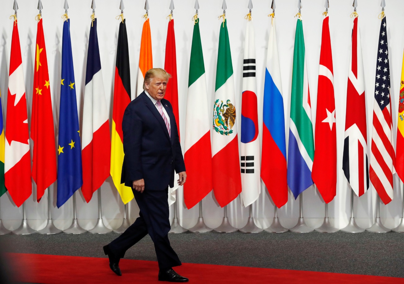 Donald Trump en la Cumbre del G20  (Reuters)