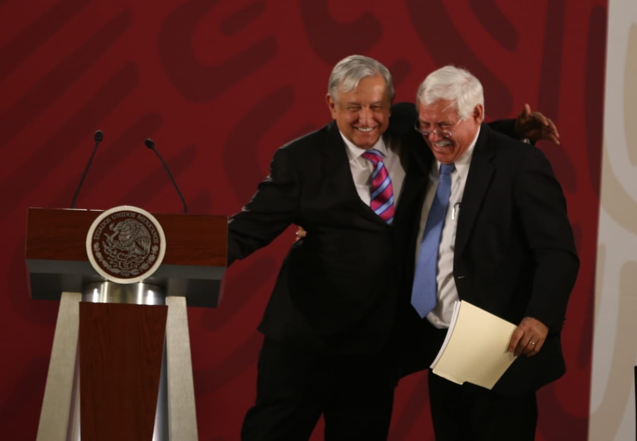 El presidente Andrés Manuel López Obrador aseguró que los migantes liberados estaban a punto de fallecer/Especial.