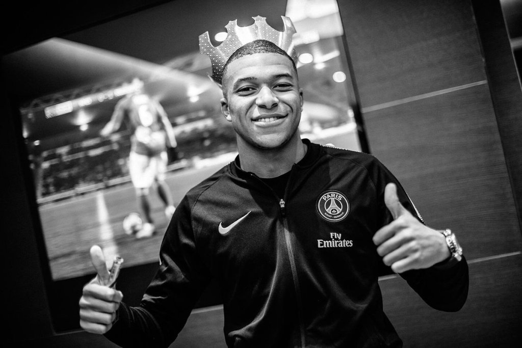 PSG y Nike renovaron contrato por 75 millones de euros cada temporada (Twitter @KMbappe)