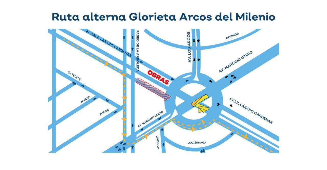 SIAPA ampliará infraestructura en los Arcos del Milenio (Cortesía)