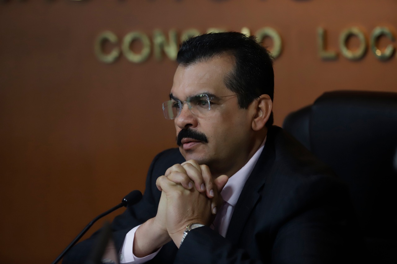 Vocal presidente de la Junta Local del INE en Puebla, Joaquín Rubio Sánchez. (Enfoque)