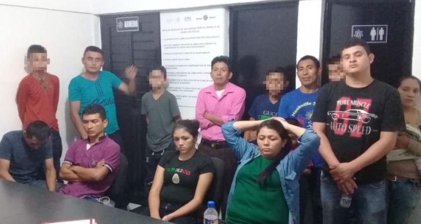 Una fuente indicó que se trataría de 11 adultos y 9 menores de edad. (Foto: Especial)