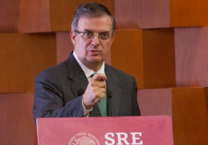 Marcelo Ebrard dio conferencia de prensa junto al secretario de Hacienda, Carlos Manuel Urzua. | Cuartoscuro