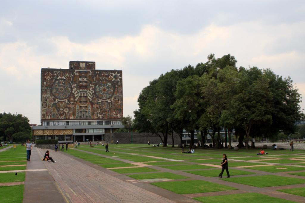 Biblioteca Central de la UNAM. (Cuartoscuro)