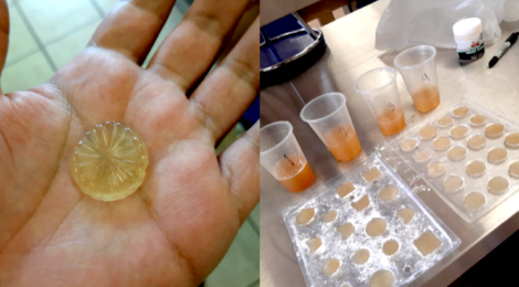 Estudiantes de la UVM crean gomitas que ayudan a prevenir el cáncer y la diabetes (Especial).
