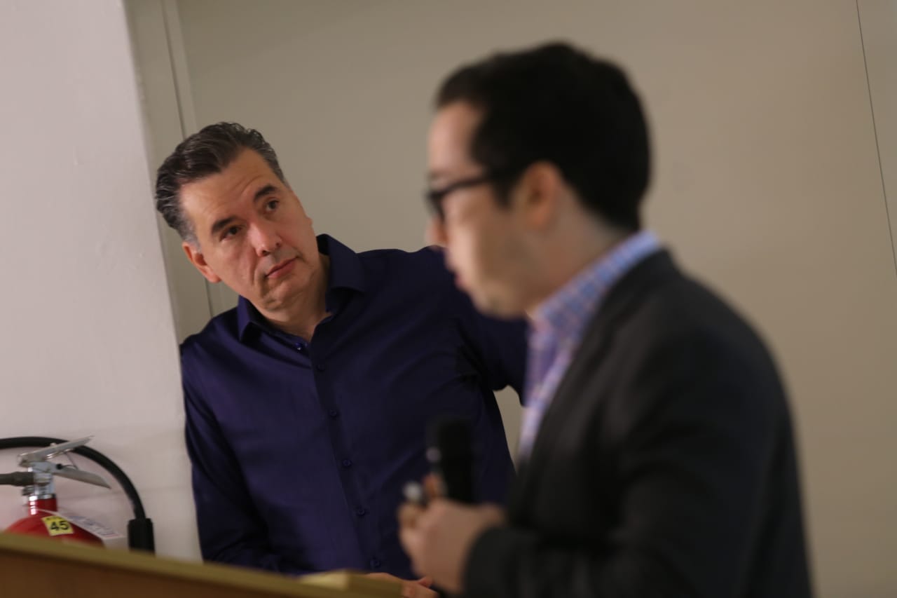 El funcionario estatal declaró que la inversión final para la construcción de la presa alcanzaría los 5 mil millones de pesos. Foto: Roberto Alanís.