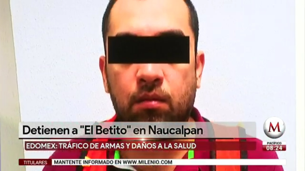 Capturan en Edomex a 'El Betito', sobrino de Osiel Cárdenas Guillén
