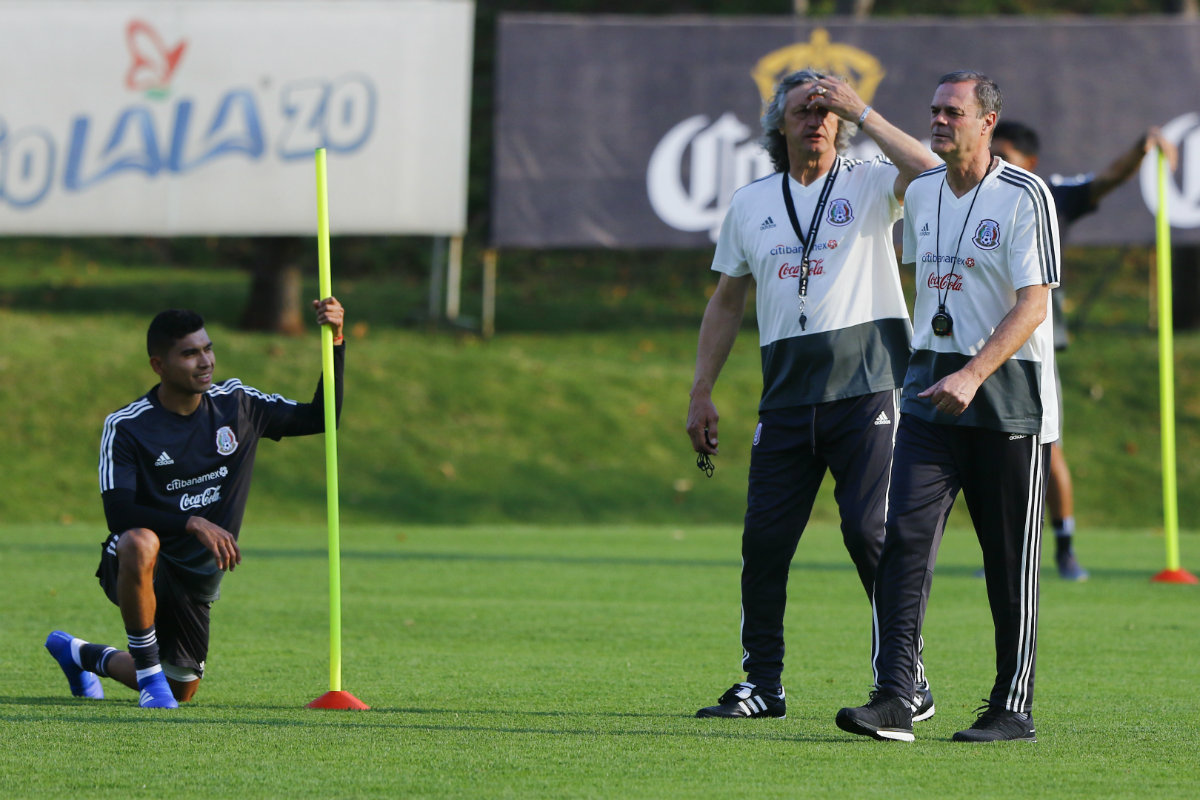 Norberto Scoponi y Jorge Theiler, cuerpo técnico de Gerardo Martino en la selección mexicana (Imago7)