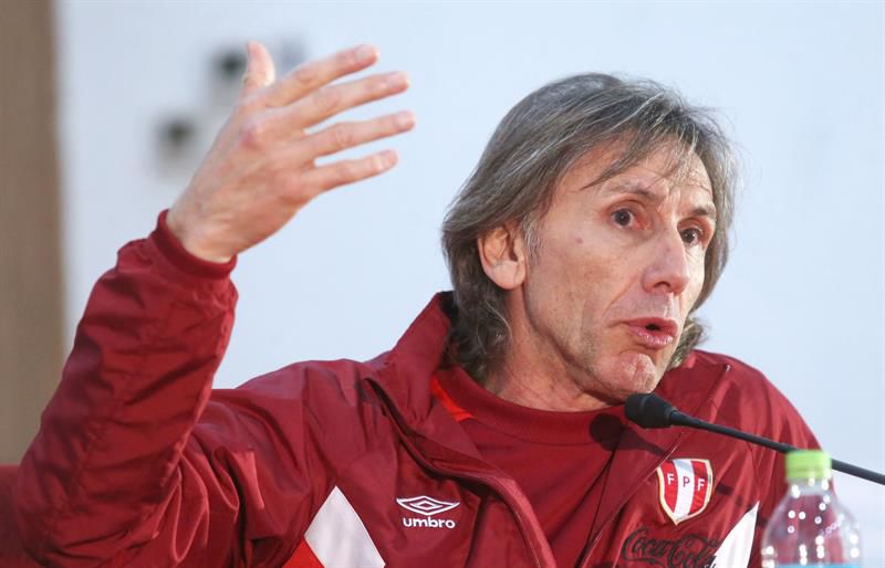 Ricardo Gareca, actual entrenador de la selección de Perú (EFE