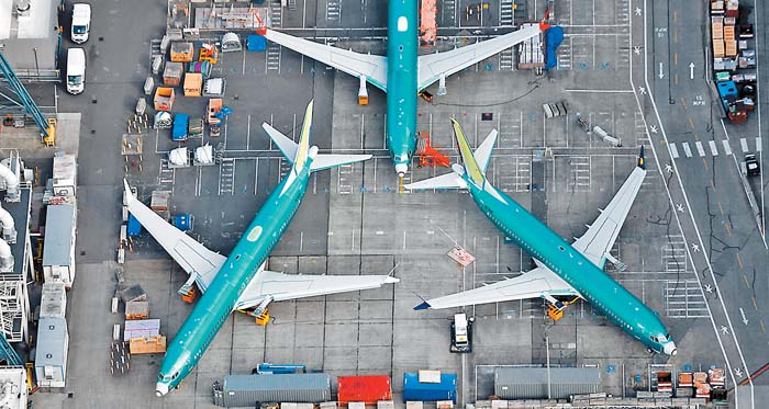 Los aviones de la aerolínea africana se mantienen en tierra. Lindsey Wasson/reuters