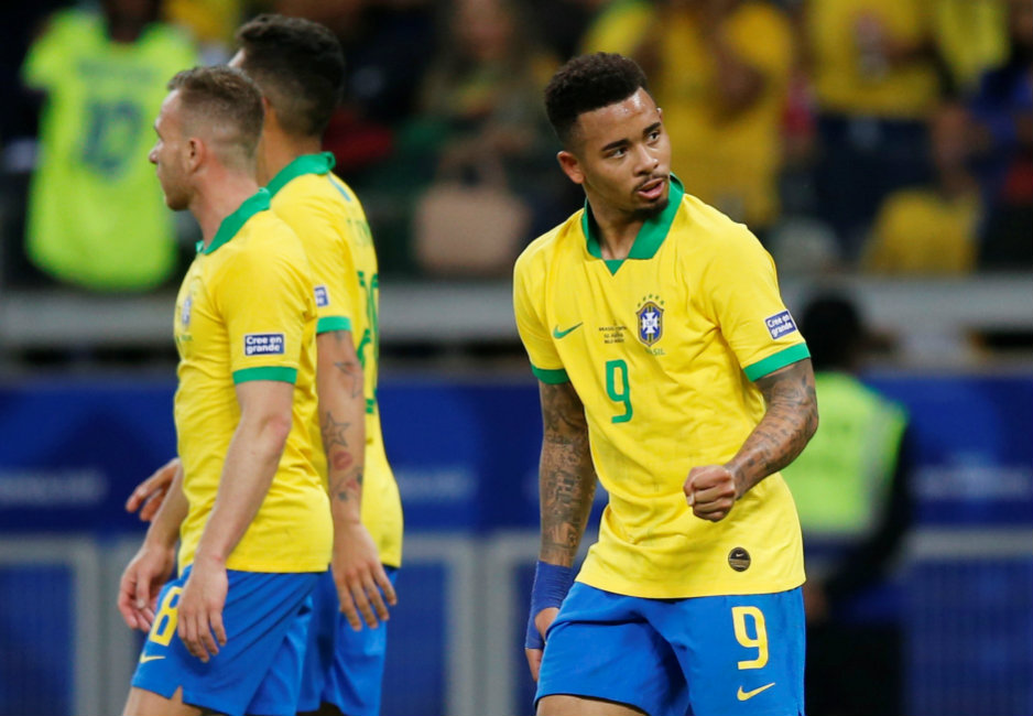 El segundo tanto de Brasil contra Argentina (Reuters)