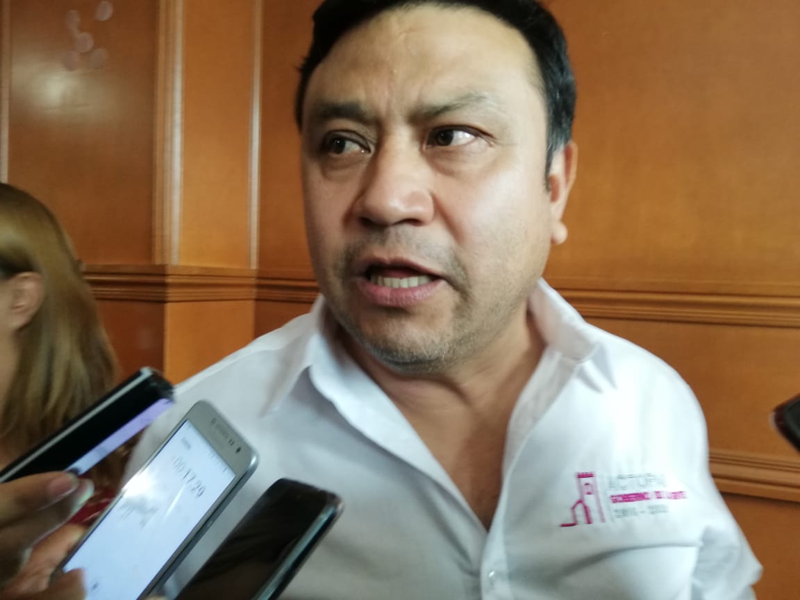 Héctor Cruz Olguín, presidente municipal de Actopan. (Elizabeth Hernández)