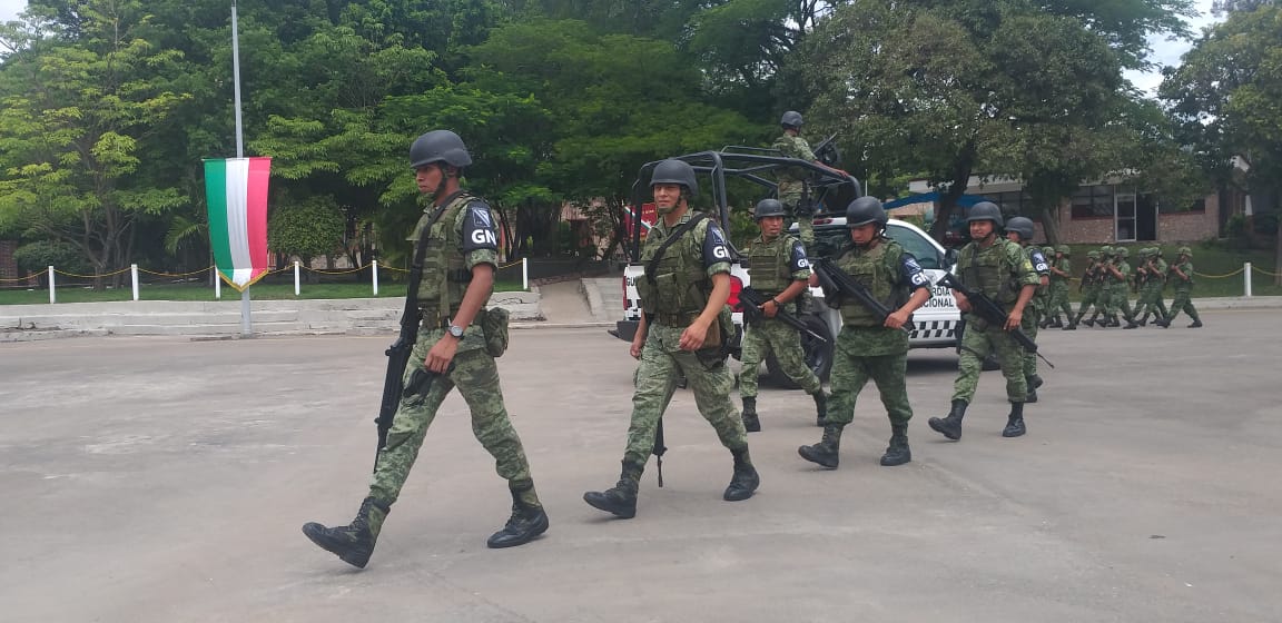 Los integrantes llegaron a la zona militar en Guerrero. (Rogelio Agustín)