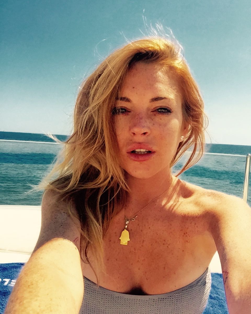 Lindsay Lohan celebra su cumpleaños 33 (Instagram).