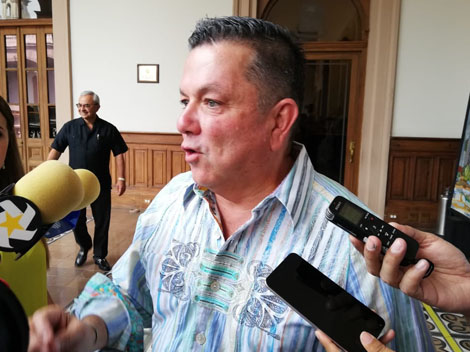 Noe Chávez, director de la Agencia Estatal de Transporte