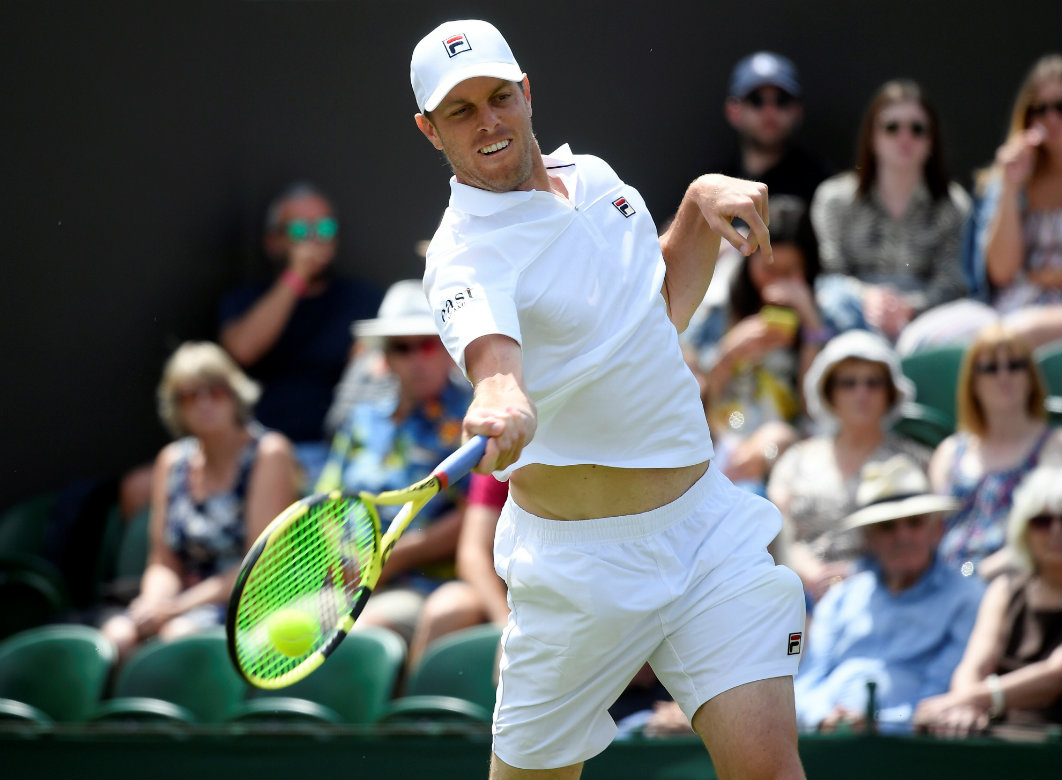 ¿Quién es Sam Querrey, el tenista que eliminó a Dominic Thiem de Wimbledon? (Reuters)