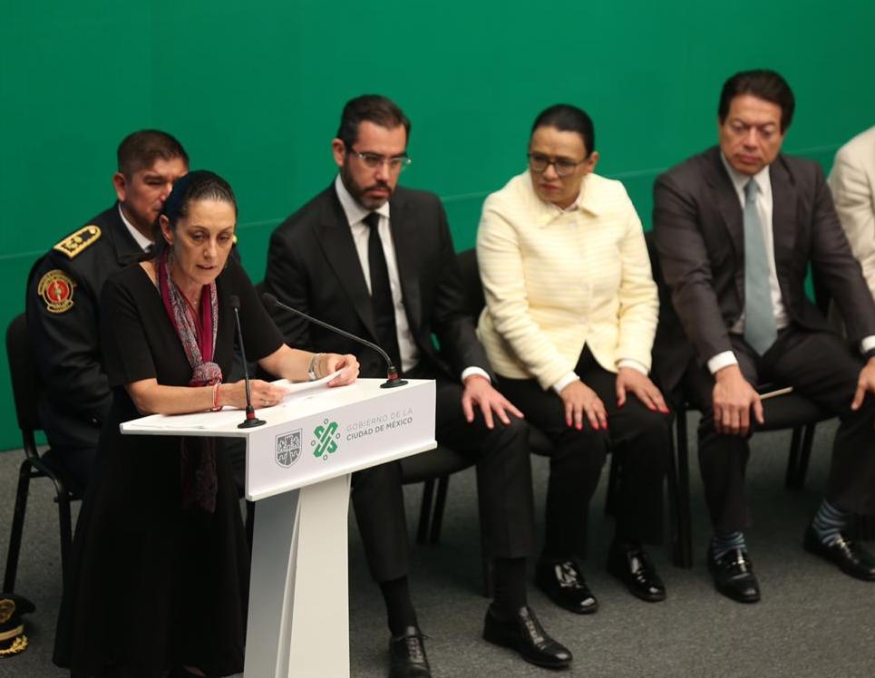 Sheinbaum dijo que los delitos no reportados ascendían hasta 74 por ciento. | Nelly Salas