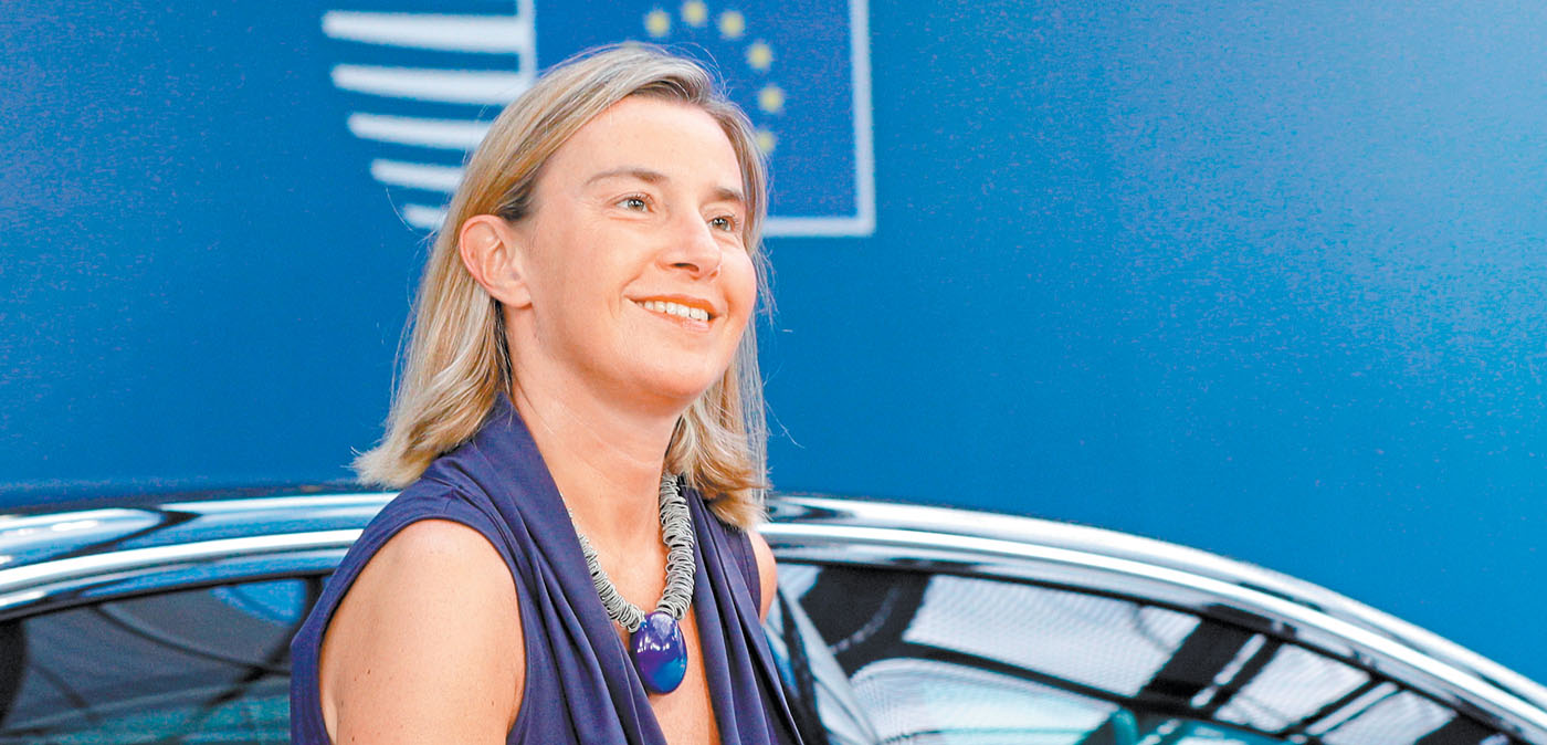 A través de la alta representante para la Política Exterior de la UE, Federica Mogherini, varios países se mostraron “extremadamente preocupados”. (Re