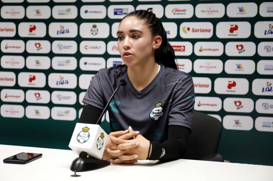 Ana Paula Gutiérrez declaró estar lista para el arranque del torneo. (Mauricio Román)