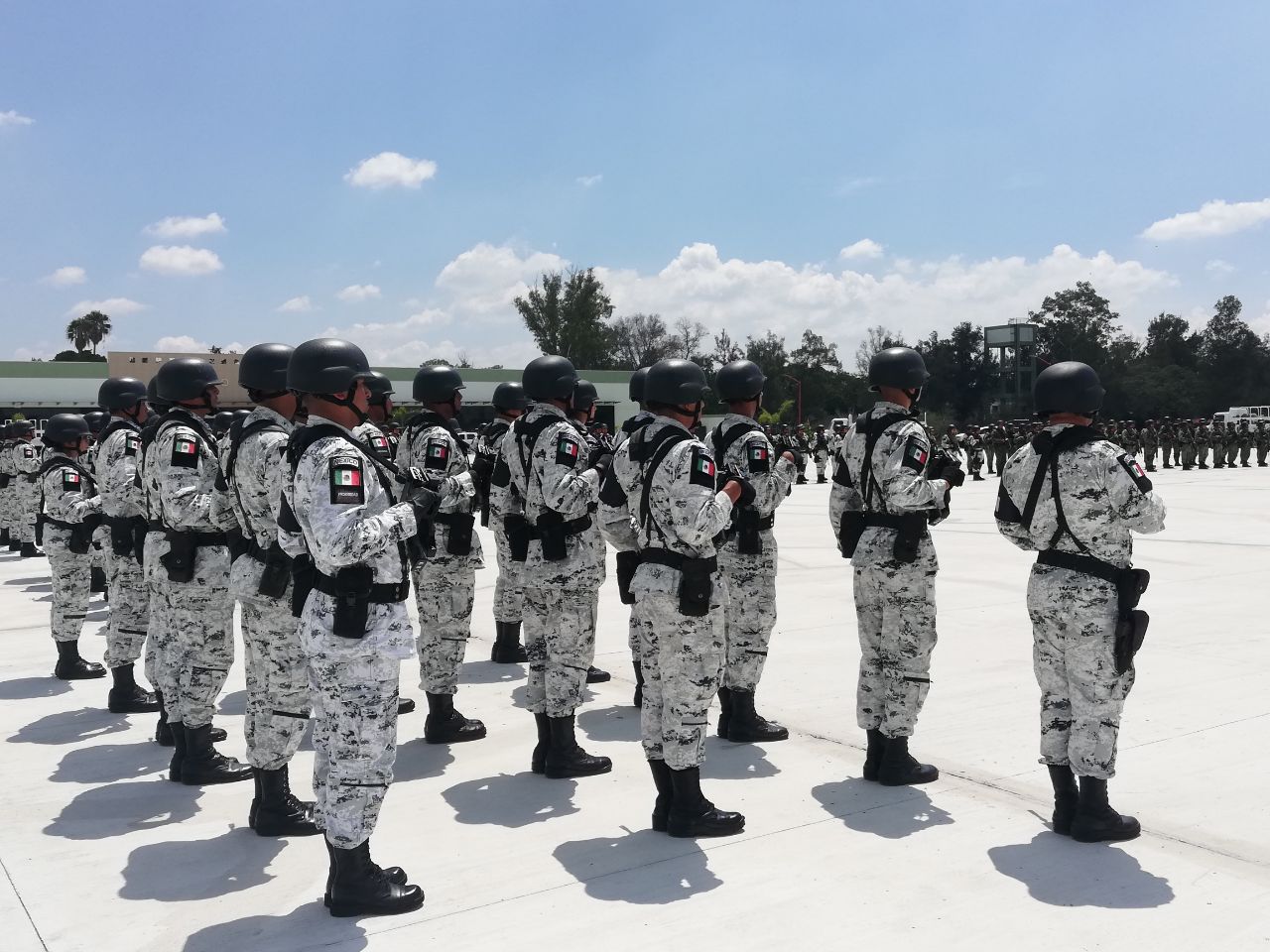 El día de ayer comenzó el despliegue de la Guardia Nacional