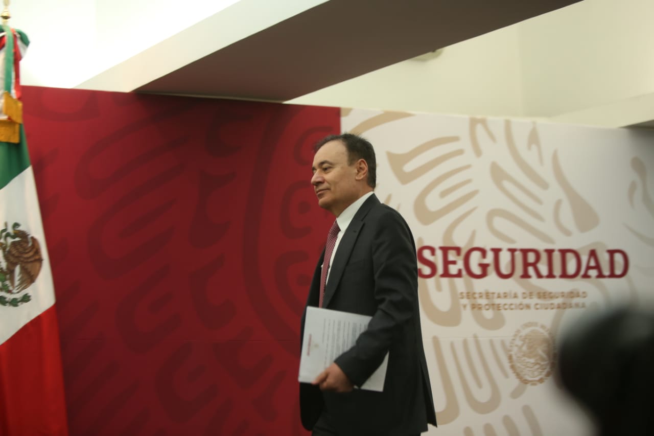 Alfonso Durazo, secretario de Seguridad Pública y Protección Ciudadana (Juan Carlos Bautista)