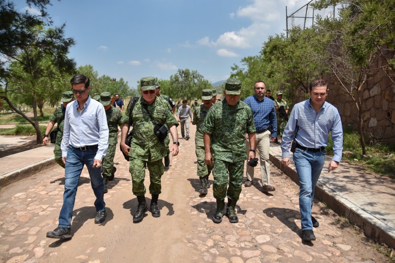 La base de la Guardia Nacional estará ubicada en las inmediaciones de la deportiva de Yerbabuena