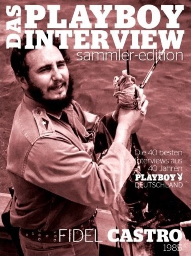 Fidel Castro tuvo dos entrevistas para Playboy. (Playboy)