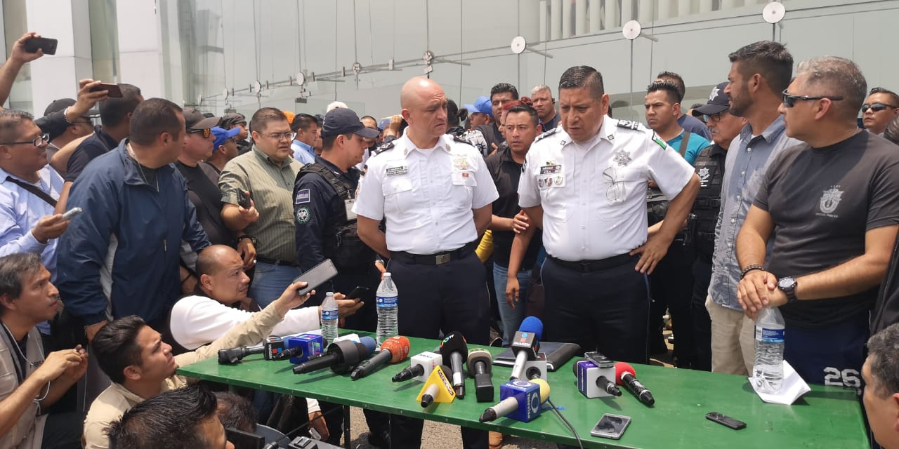 Policías federales en paro de labores aseguraron que su protesta no tiene líderes políticos (Especial)