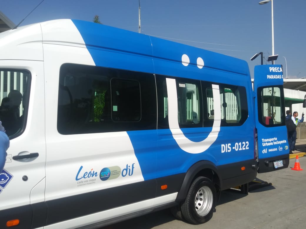 El Transporte Urbano Incluyente será una opción segura para personas con discapacidad