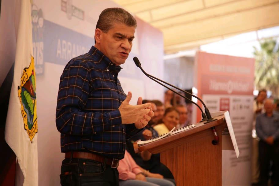 El Gobernador de Coahuila, aseguró que el pozo de agua va por parte del Gobierno del Estado. (Especial)