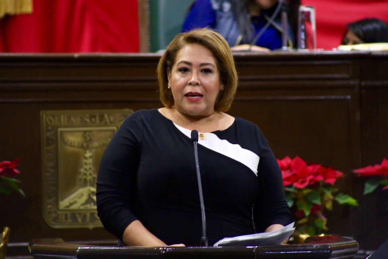 La ex legisladora envío una receta médica para justifica su inasistencia a la audiencia. (David Monroy)