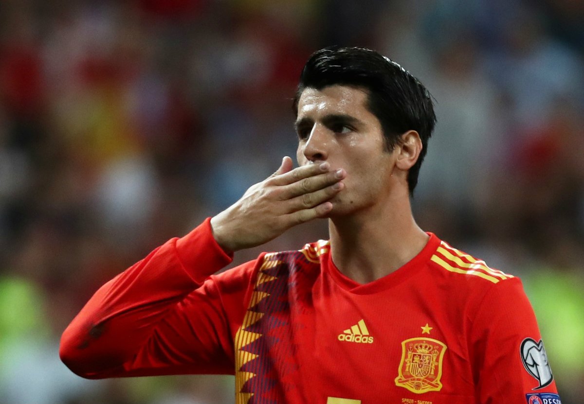 Álvaro Morata, futbolista español (Reuters)