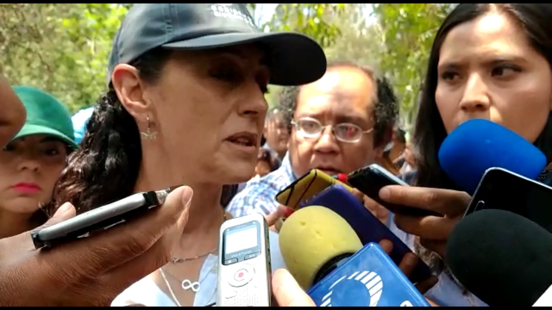 Claudia Sheinbaum, jefa de Gobierno capitalino, se reunió con la familia de la menor herida de bala en Iztapalapa (Alberto Valiente)