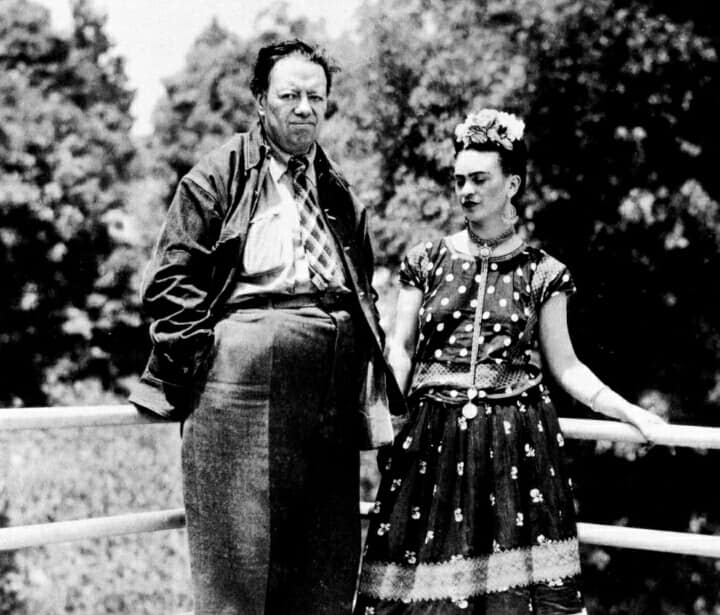 Frida Kahlo y Diego Rivera