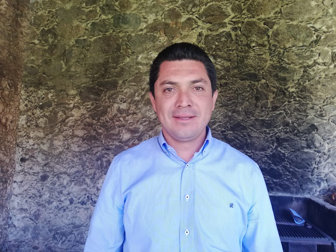Héctor Meneses Arrieta, presidente municipal de Zempoala. (Elizabeth Hernández)