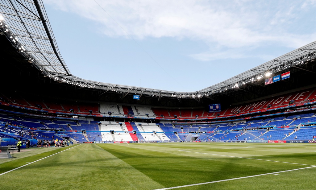 Parc OL, sede de la Final del Mundial Femenil 2019 (Reuters)