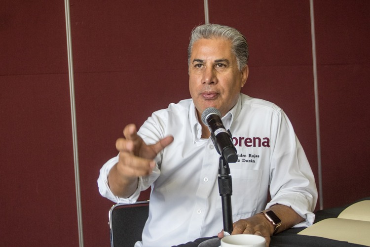 Alejandro Rojas Díaz Durán anunció que buscará la dirigencia de Morena/Cuartoscuro.