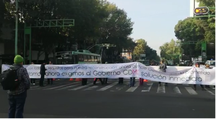 Amenazan que si no son atendidos mantendrán en el “bloqueo”. (César Velázquez)