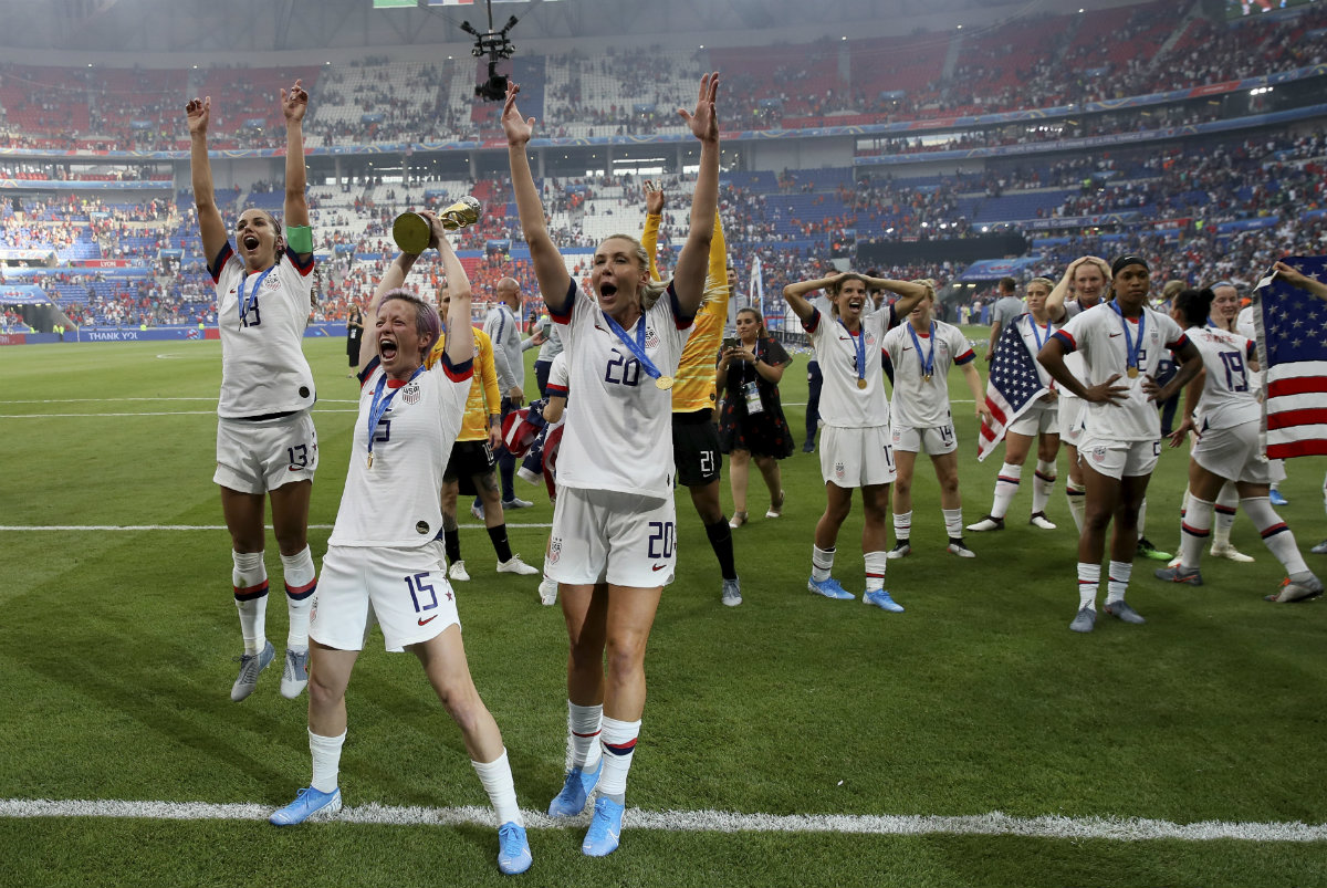 Estados Unidos es campeón del Mundial Femenil 2019 (AP)