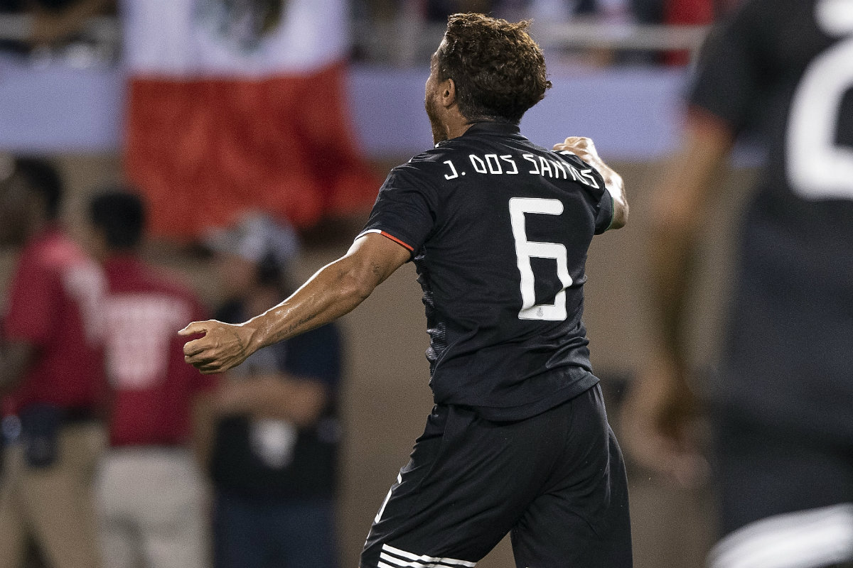 Jonathan dos Santos, autor del gol del campeonato de México en la Copa Oro 2019 (Imago7)