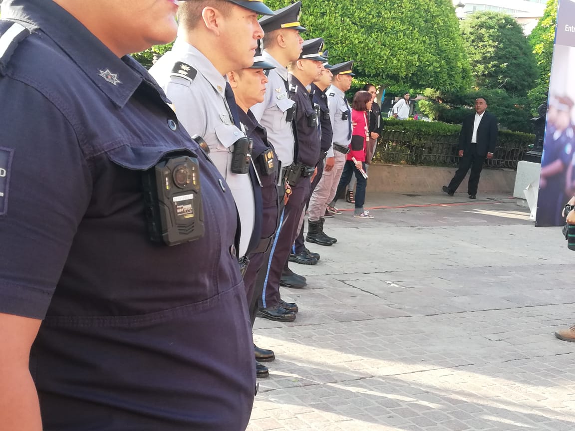 Más de 40 Bodycams se entregaron a elementos de seguridad Publica