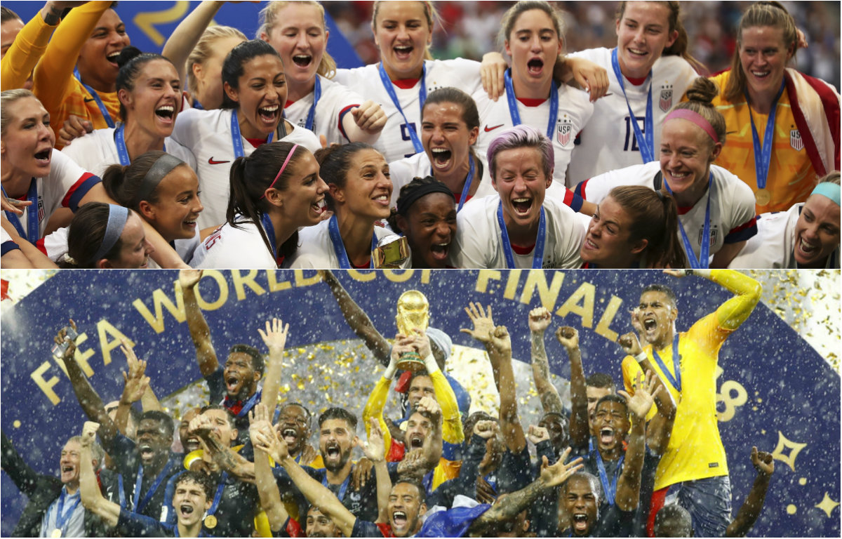 Partidos EU vs Holanda del Mundial Femenil superó la Final de Rusia 2018 (AP/Reuters)